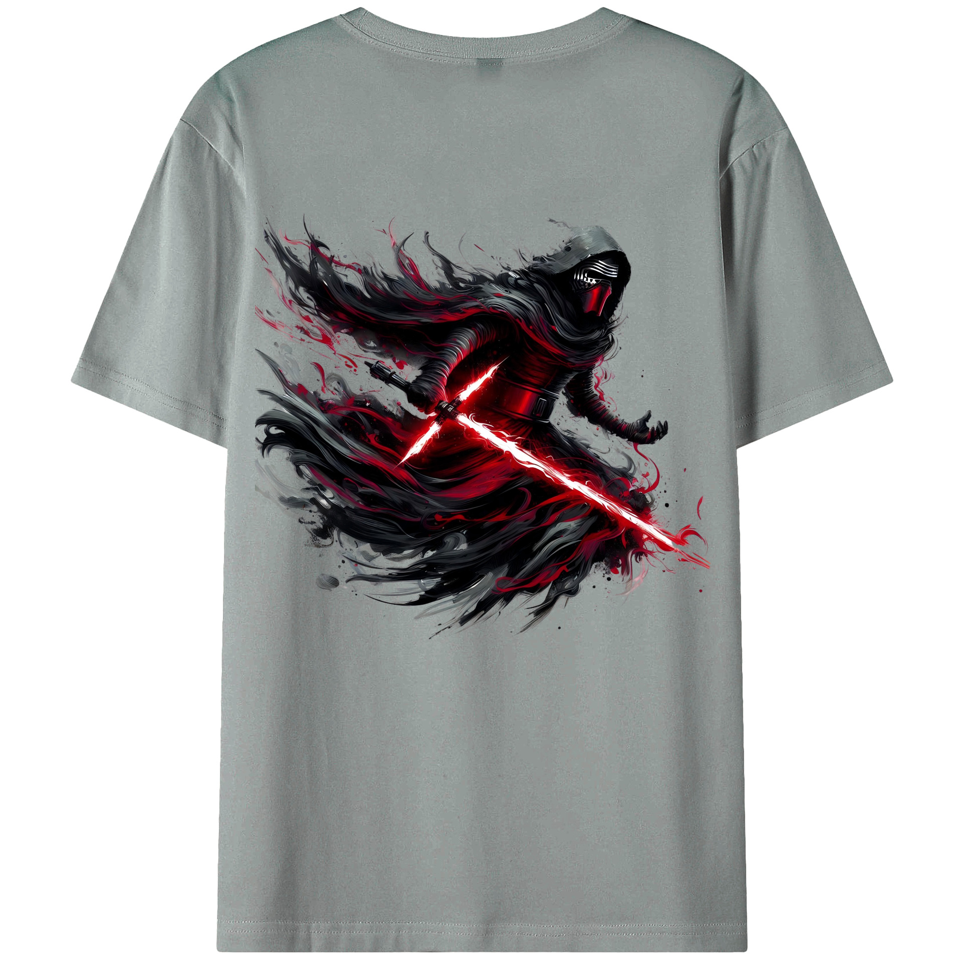 （画像用） スター・ウォーズ Star Wars 綿100％ メンズ半袖Tシャツ（バックプリント） 通気性